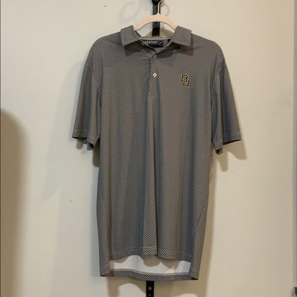 Barefoot Baylor University, BU, shirt